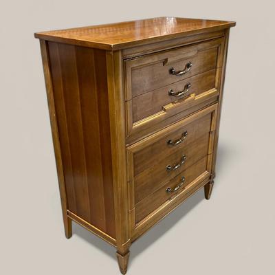Vintage Mid Century 5 Drawer Dresser 