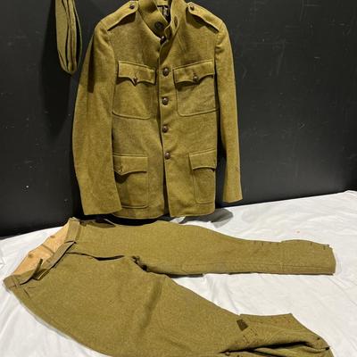 WWI U.S. Army Uniform, Service Coat & Breeches