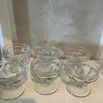 Libby dessert glasses 