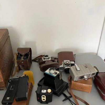 Vintage cameras 
