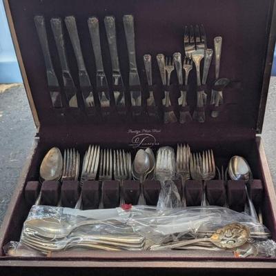 Vintage silverware set