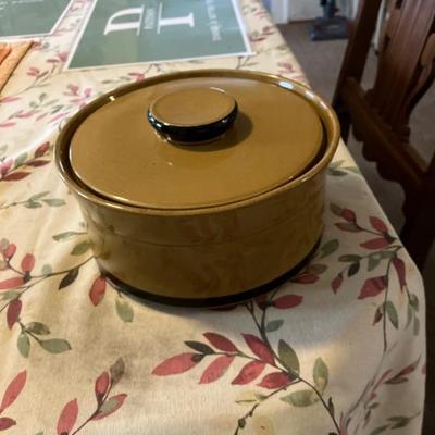 Vintage casserole with lid 