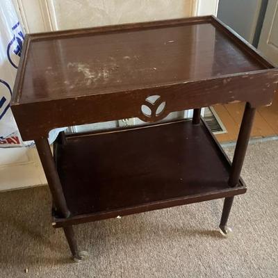 Mid century bar cart/tea cart