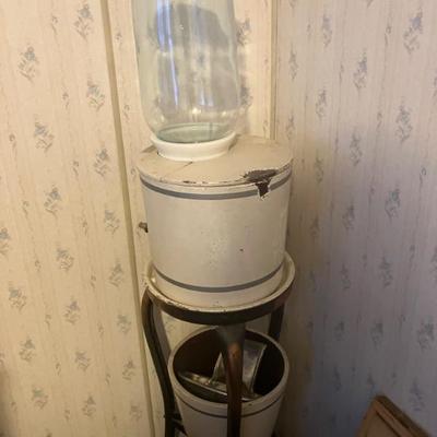 Antique water cooler