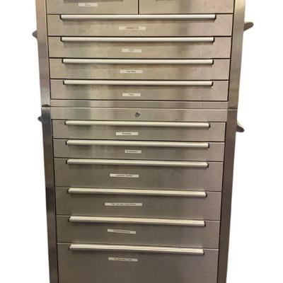 Poes638 stainless steel tool chest