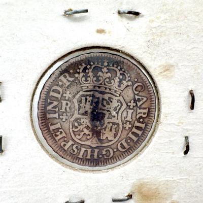 1765 1 Real Mexican Silver Coin
