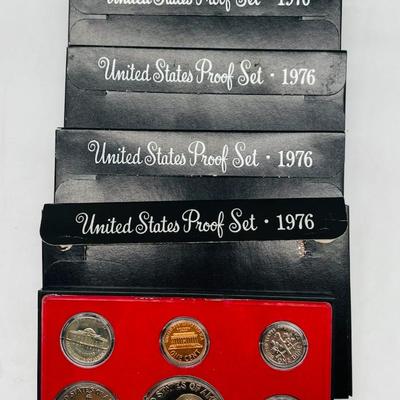 (6) 1976 Bicentennial United States Proof Sets