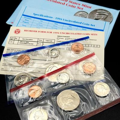 1994 United States Mint Uncirculated Coin Set B