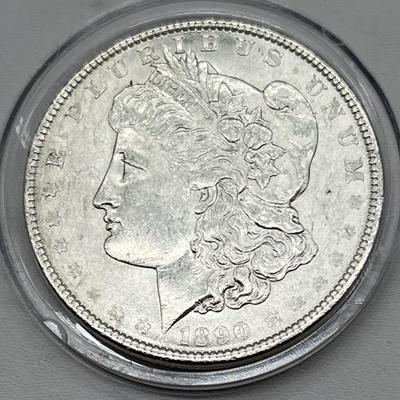 1890 Morgan Silver Dollar Coin
