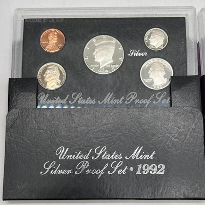 1992 Silver Proof Set — United States Mint