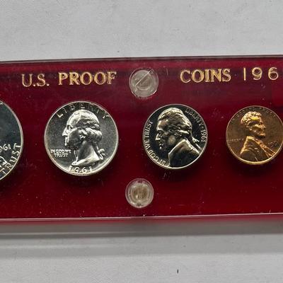 United States Proof Coins 1961