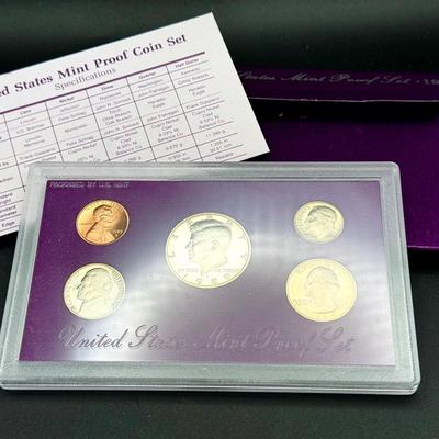 1989 United States Mint Proof Set B