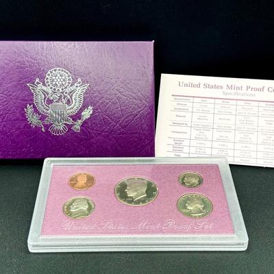 1989 United States Mint Proof Set A