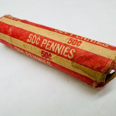 Unsearched Roll of Pennies
