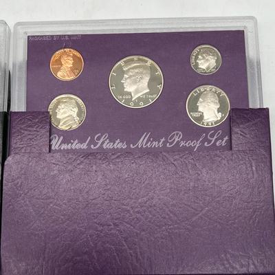 (3) 1991 Proof Coin Sets — United States Mint