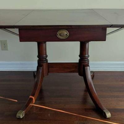 Duncan Phyfe Drop Leaf Table