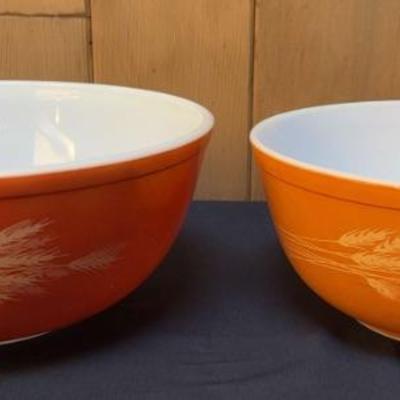 Pyrex bowls