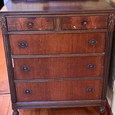 Antique Highboy Dresser