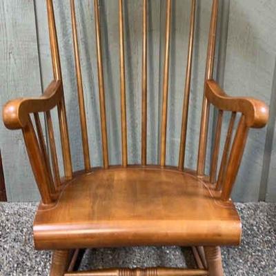 Beautiful maple rocker