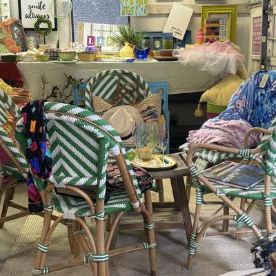 Dining chairs. 