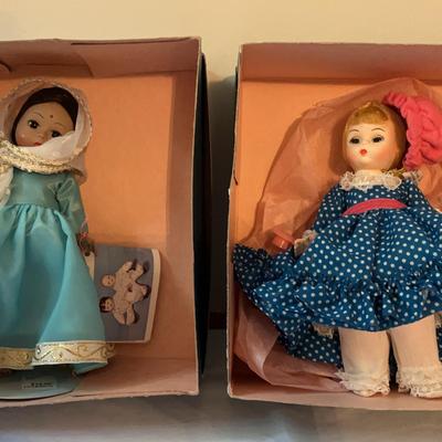 Madam Alexander Miss Buffet & Indian Dolls