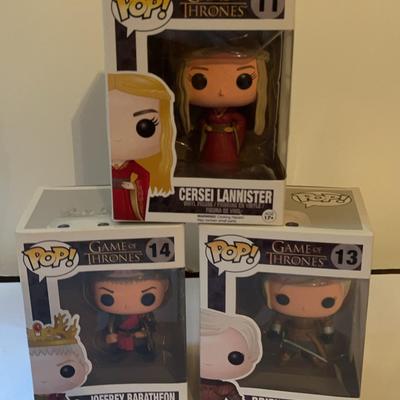 Trio of Game of Thrones Funko Pops #4