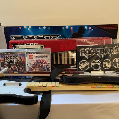 Rock Band Keyboard Guitar & Games