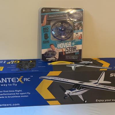 Volantex Remote Control Super Cub Plane & Hoverstar