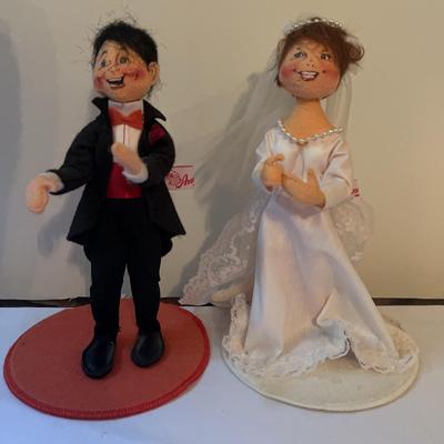 Vintage Annalee Bride & Groom