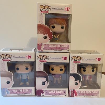 Assortment of Sixteen Candles Funko Pops