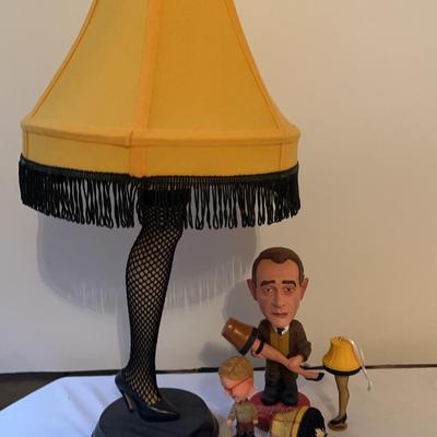 Christmas Story Lamp & Decor