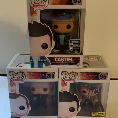 Trio of Supernatural Funko Pops #2