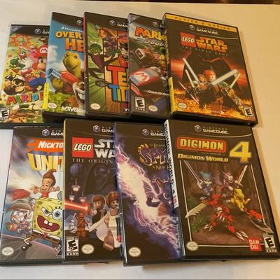 Assortment of Gamecube Games