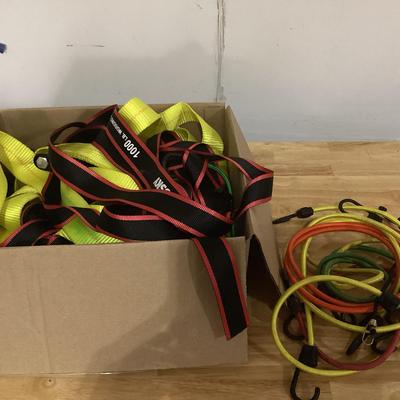 Heavy Workload Straps And Bungee Cords