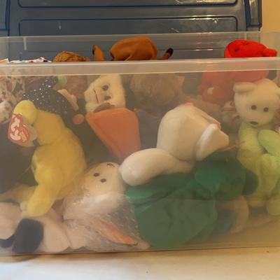 Large Beanie Baby Mystery Lot