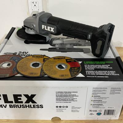 Flex 5" Variable Speed Angle Grinder