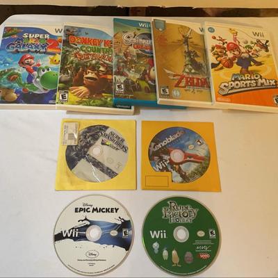 Assortment of Wii Games