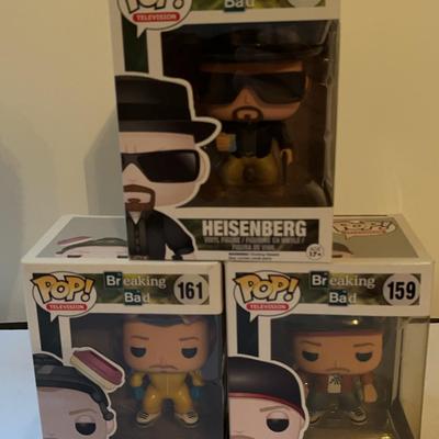 Trio of Breaking Bad Funko Pops #1