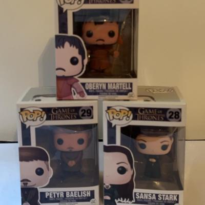 Trio of Game of Thrones Funko Pops #7