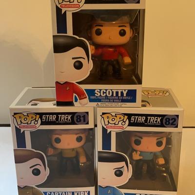 Trio of Star Trek Funko Pops #1