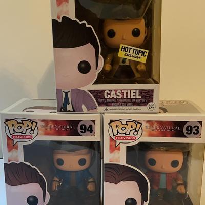 Trio of Supernatural Funko Pops #1