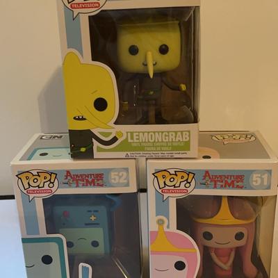 Trio of Adventure Time Funko Pops #2