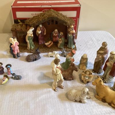 Three Nativity Sets 