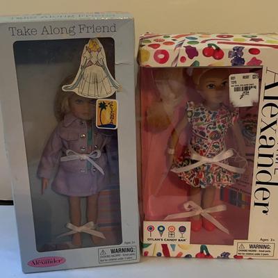 Madame Alexander Candy Princess & Take Along a Friend Dolls