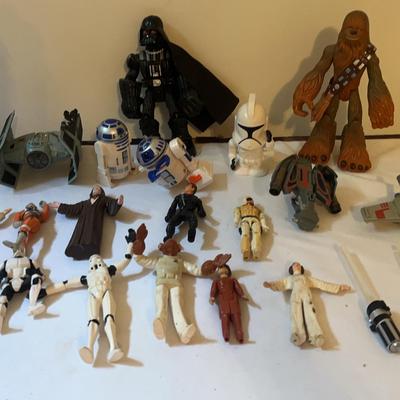 Assortment of Star Wars Action Figures