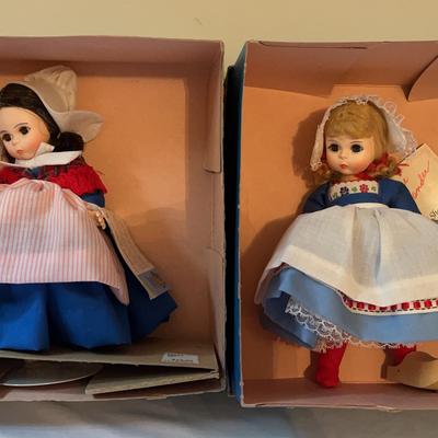 Madame Alexander Portugal & Netherlands Dolls