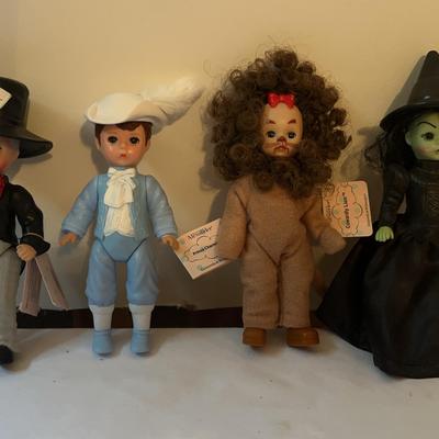Set of Madame Alexander Wizard of Oz Dolls