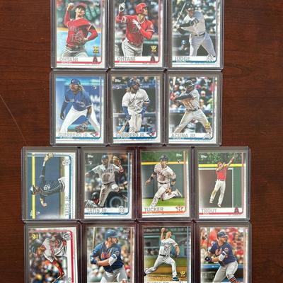 2019 Topps Complete Set 1-700 + 5 Rookie Variations. Shohei Ohtani Rookie