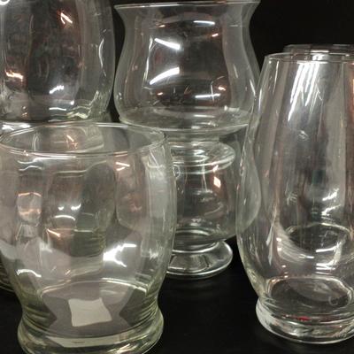 Glass Vases and Candleholders