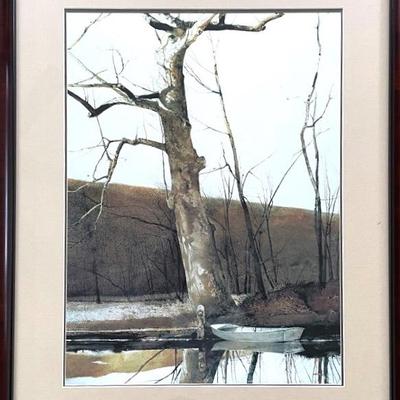 Andrew Wyeth “Cold Spring” Framed Print 